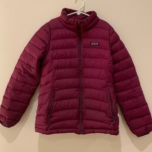 Patagonia Purple Puffer Jacket